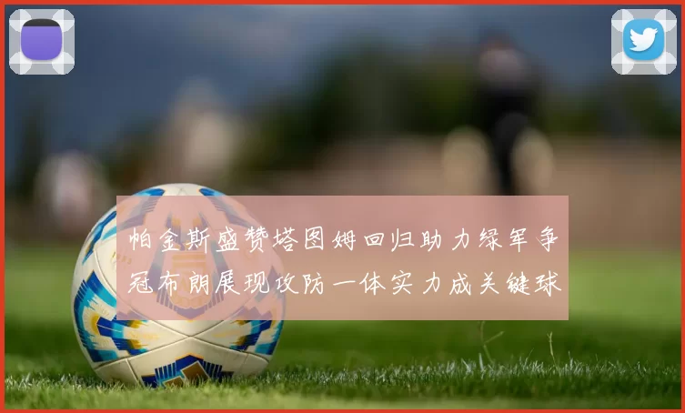 帕金斯盛赞塔图姆回归助力绿军争冠布朗展现攻防一体实力成关键球员